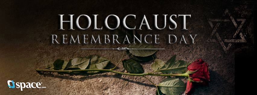 Holocaust Remembrance Day Rose Bud Facebook Cover Photo