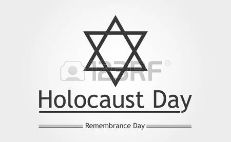 Holocaust Remembrance Day Star Design Clipart