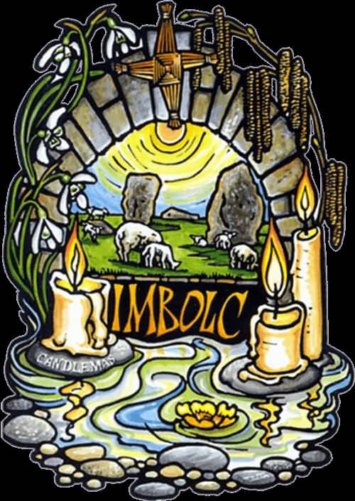 Imbolc Blessings Clipart