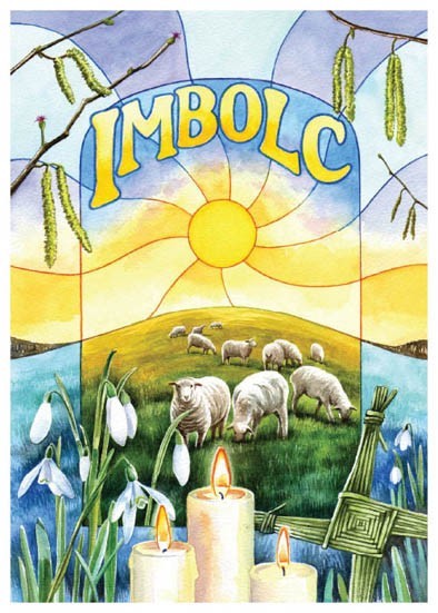 Imbolc Wishes Card