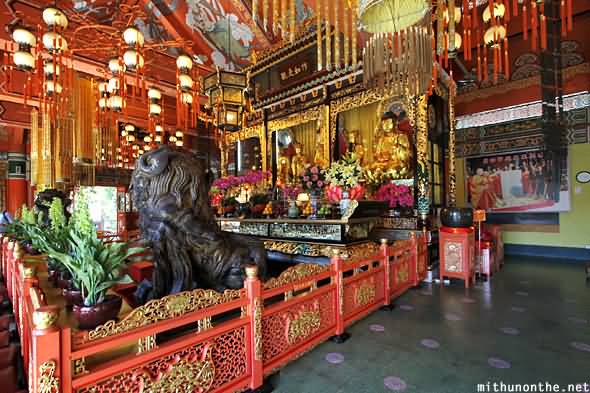 Inside The Po Lin Monastery In Hong Kong