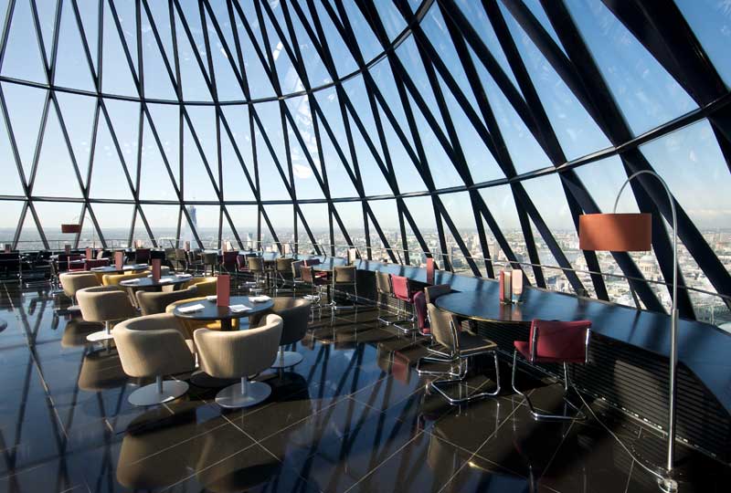 Inside View Of The Gherkin
