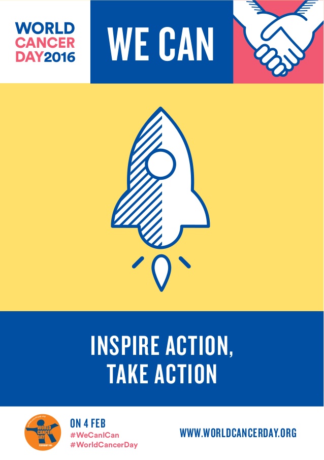 Inspire Action, Take Action On World Cancer Day