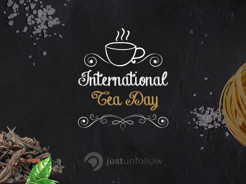 International Tea Day Illustration
