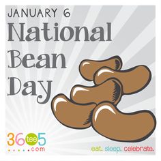 January 6 National Bean Day Card