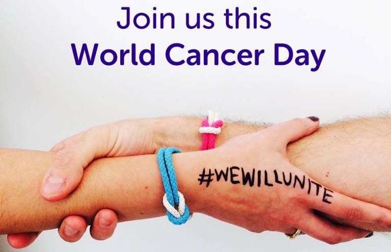 Join Us This World Cancer Day Hands In Hands Picture