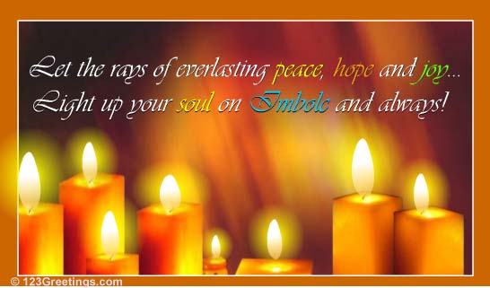Let The Rays Of Everlasting Peace, Hope And Joy Light Up Your Soul On Imbolc And Always