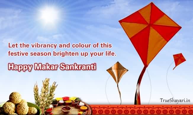 Let The Vibrancy And Color Of This Festive Season Brighten Up Your Life. Happy Makar Sankranti