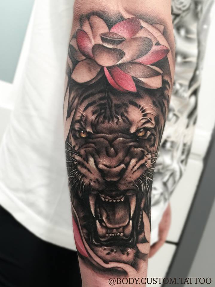 62+ Best Tiger Tattoos On Forearm