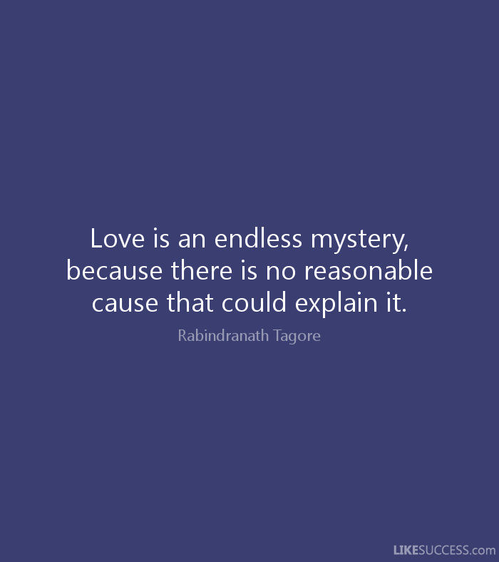 Love mysterious Mysterious Love