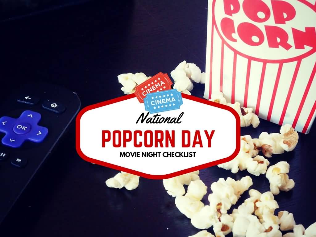 National Popcorn Day 2017 Wishes Image