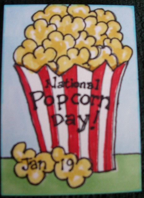 National Popcorn Day Jan 19