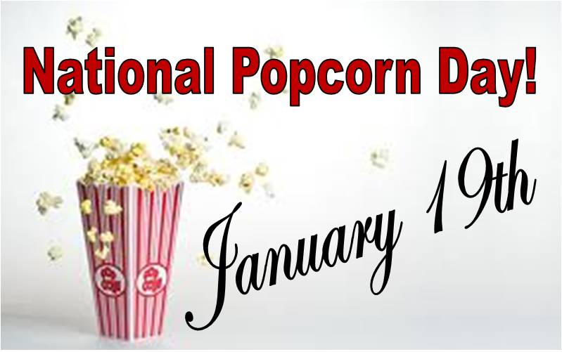National Popcorn Day January 19th Picture