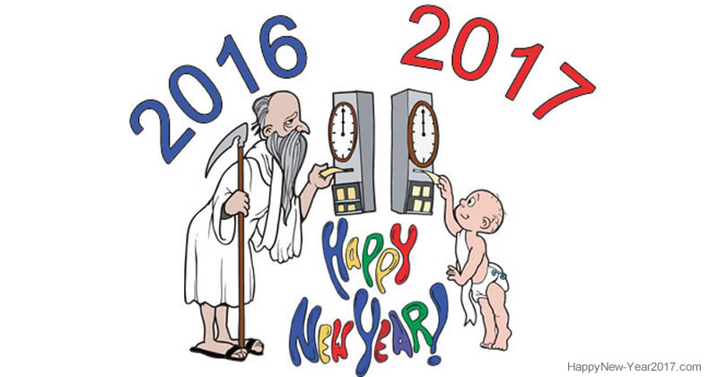 New Year 2017 Old Year Retarded