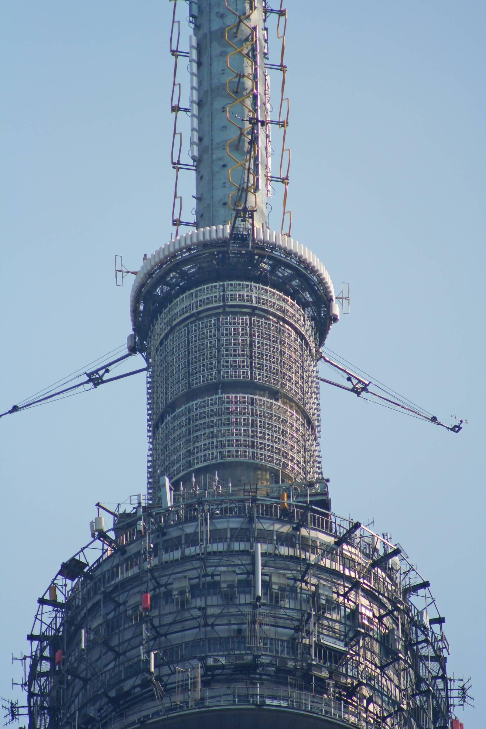 Ostankino Tower Closeup Picture