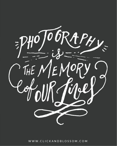Photography is The Memory of Our Lives