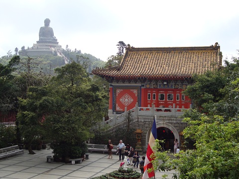Po Lin Monastery And Tian Tan Budha View