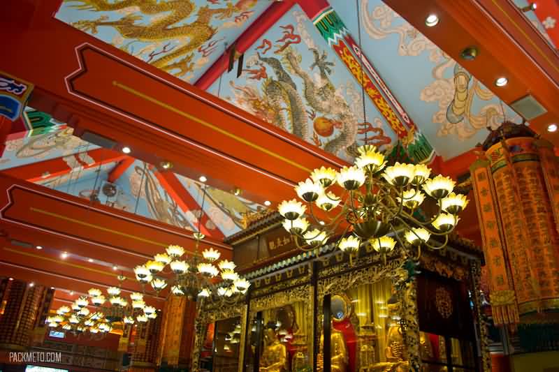Po Lin Monastery Ceiling Art