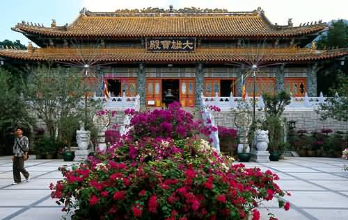 Po Lin Monastery View
