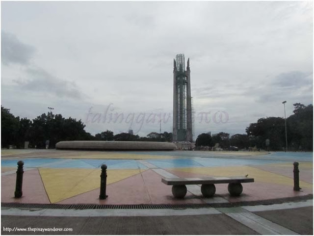 Quezon Memorial Shrine Under Construction Picture