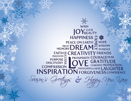 Season’s Greetings And Happy New Year Card