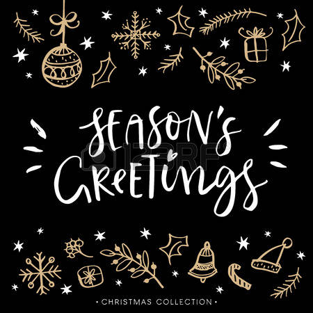 Season’s Greetings Greeting Card