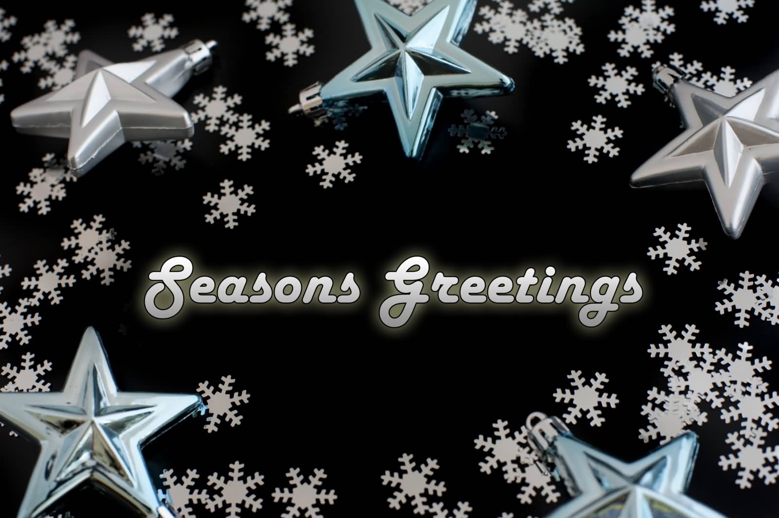 Season’s Greetings Stars Design