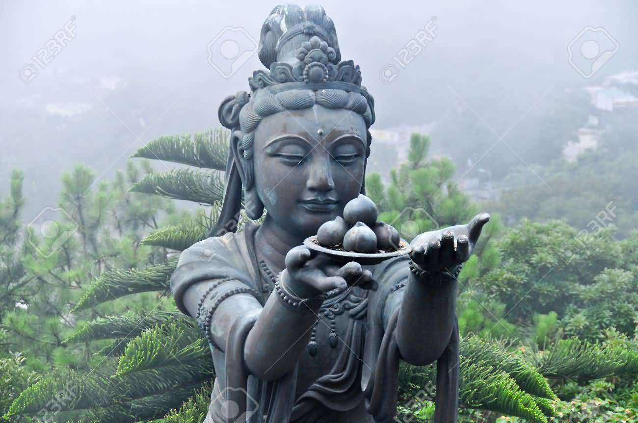 Statue Neighboring Tian Tan Buddha