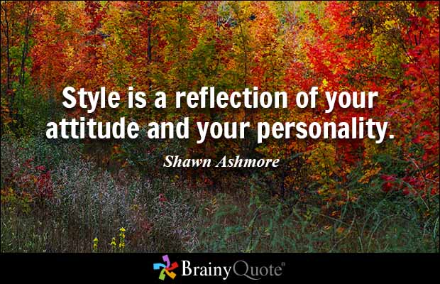 Style is a reflection of your attitude and your personality. Shawn Ashmore