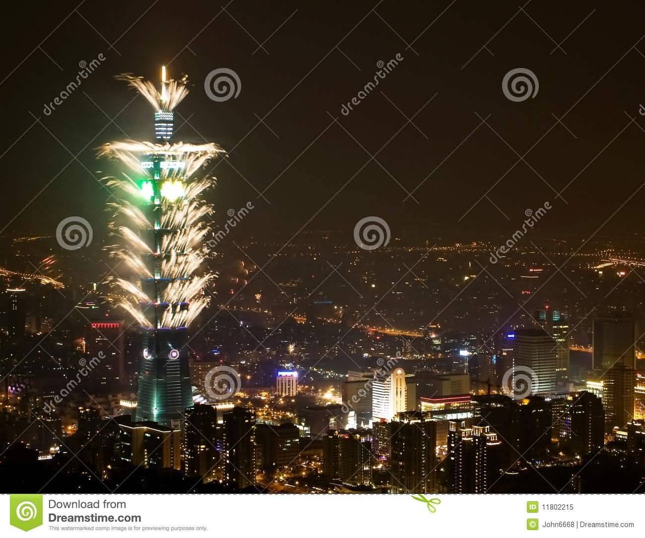 Taipei 101 Fireworks Show