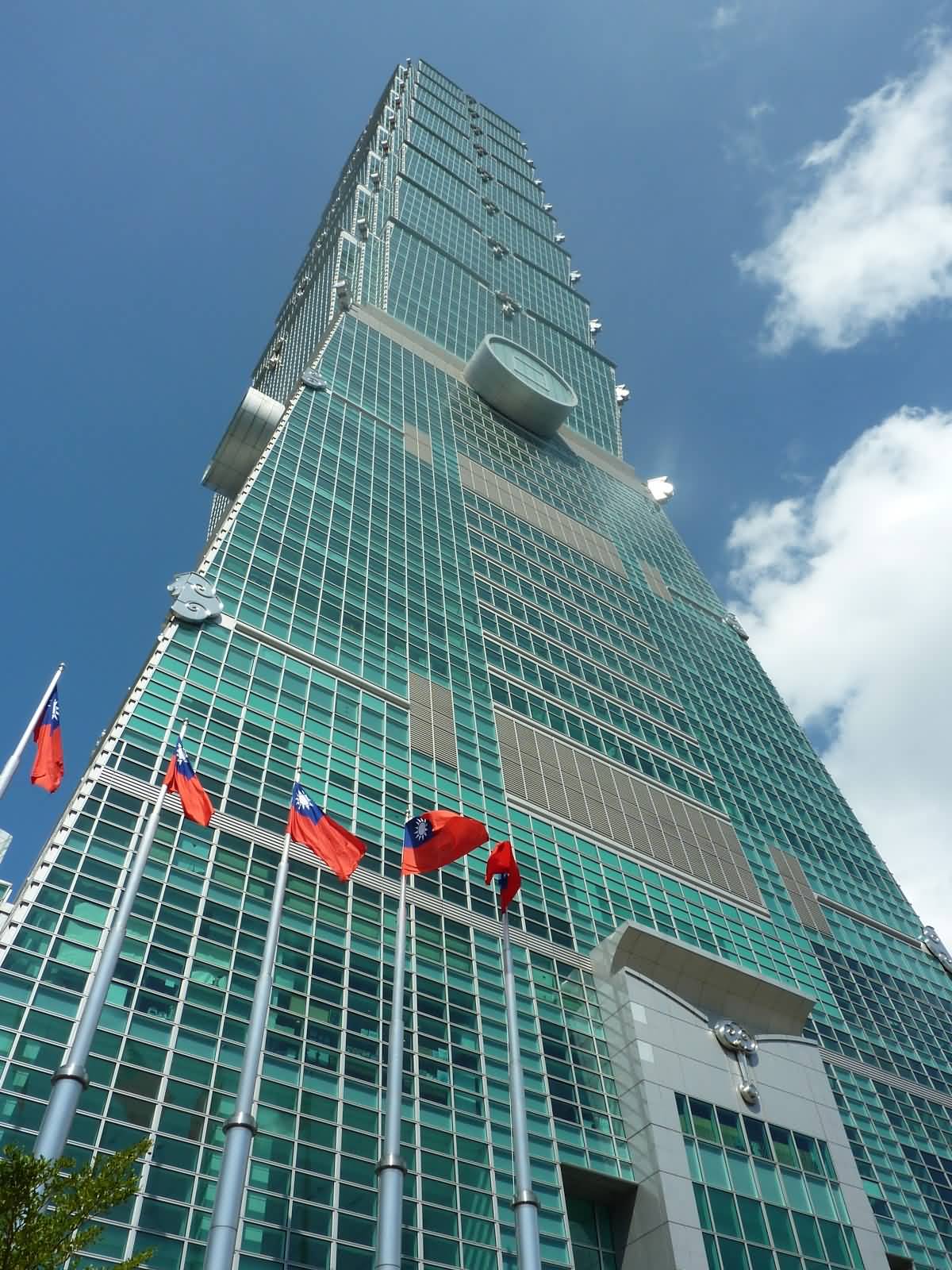 Taipei 101 Tower View From Below