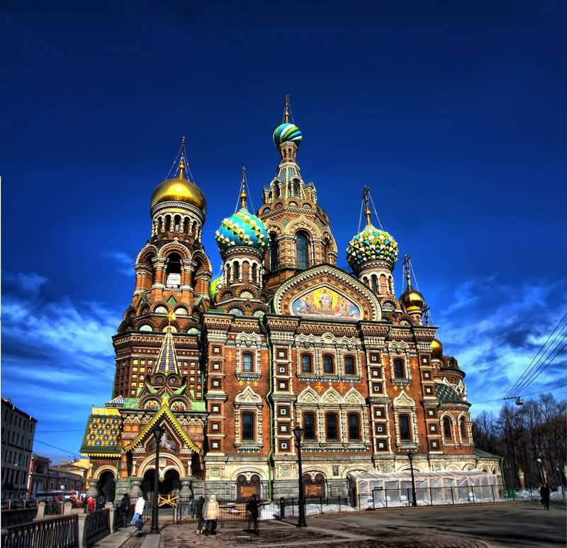The Church Of The Savior On Blood View