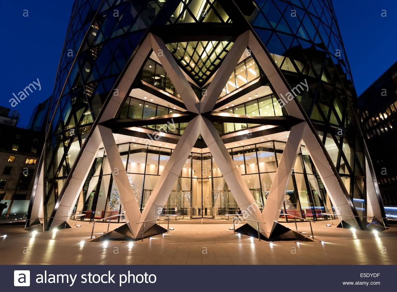 The Entrance To The Gherkin