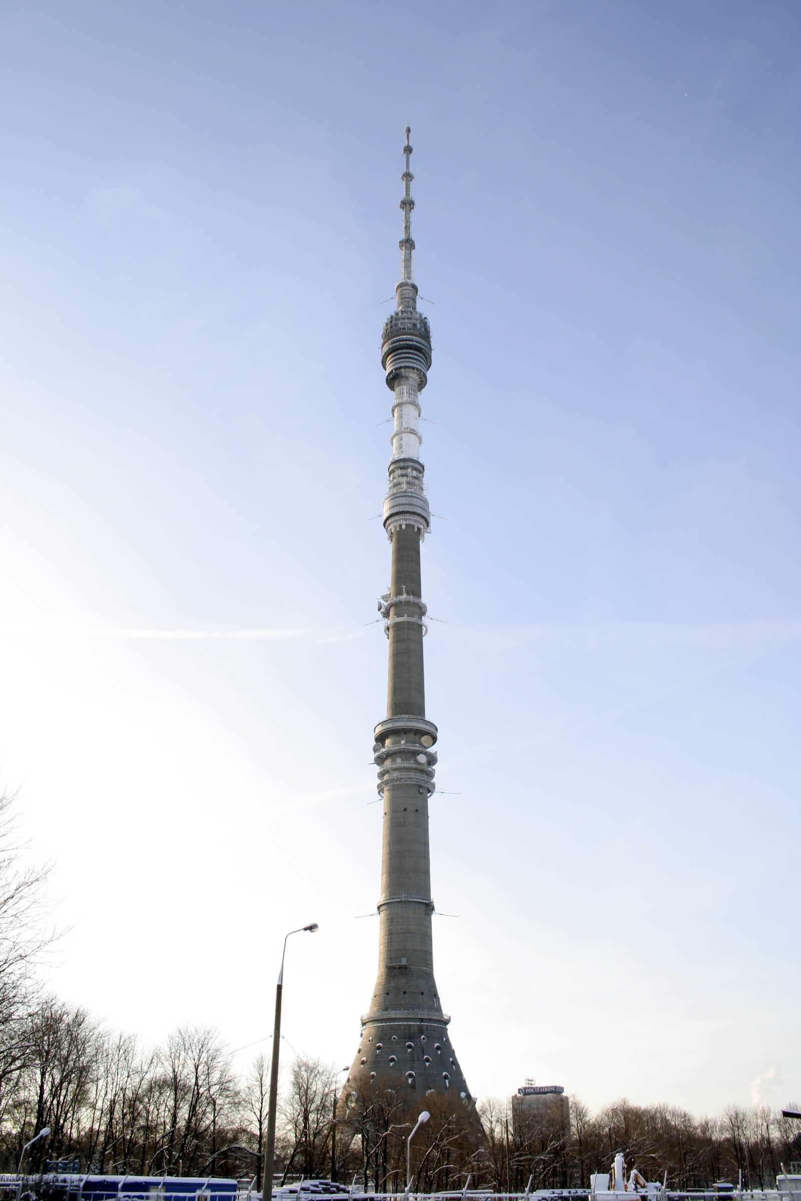The Ostankino Tower In Moscow, Russia