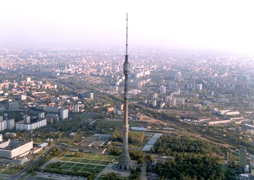 The Ostankino Tower In Moscow