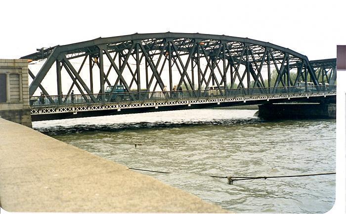 The Waibaidu Bridge In Shanghai