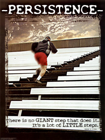 There is no one giant step that does it. It's a lot of little steps