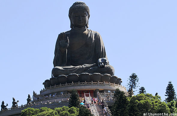Tian Tan Buddha Big Statue In Hong Kong