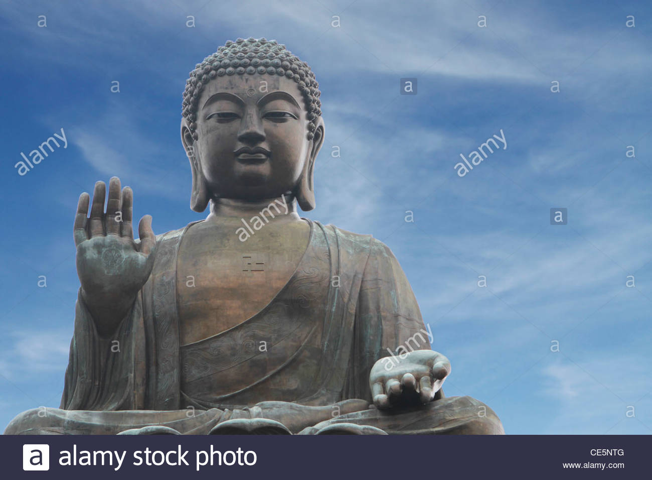 Tian Tan Buddha In Hong Kong, China