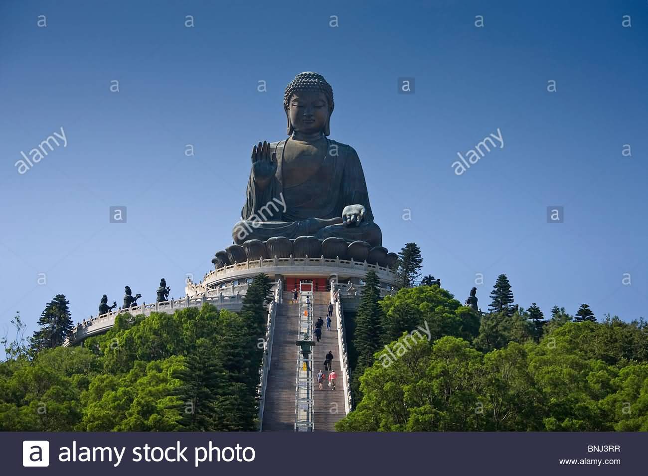 Tian Tan Buddha Religion Culture Stairs