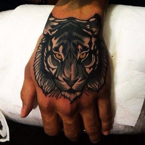59+ Tiger Face Tattoos, Designs & Ideas