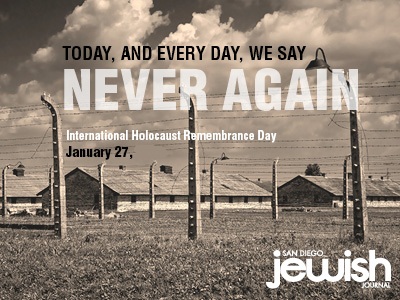 Today And Every Day We Say Never Again International Holocaust Remembrance Day