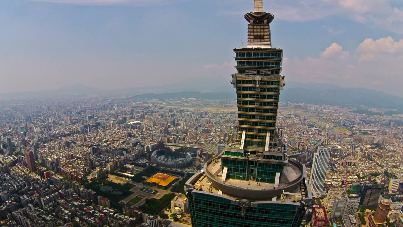 Top Of The Taipei 101 Tower