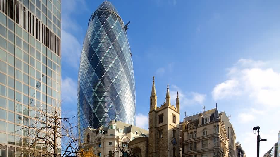 View Of The Gherkin