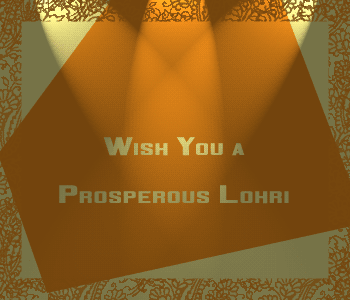 Wish You A Prosperous Lohri Animated Ecard