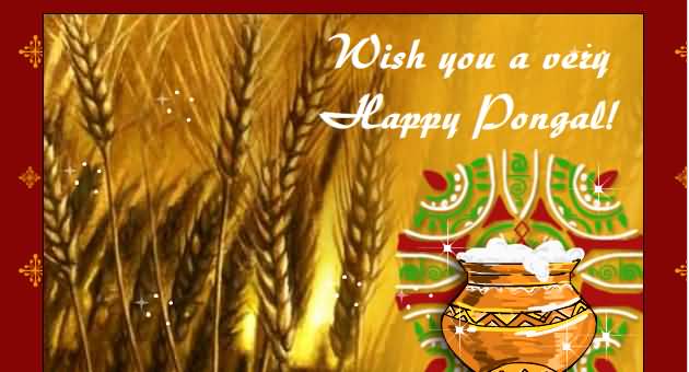 Wish You A Very Happy Pongal