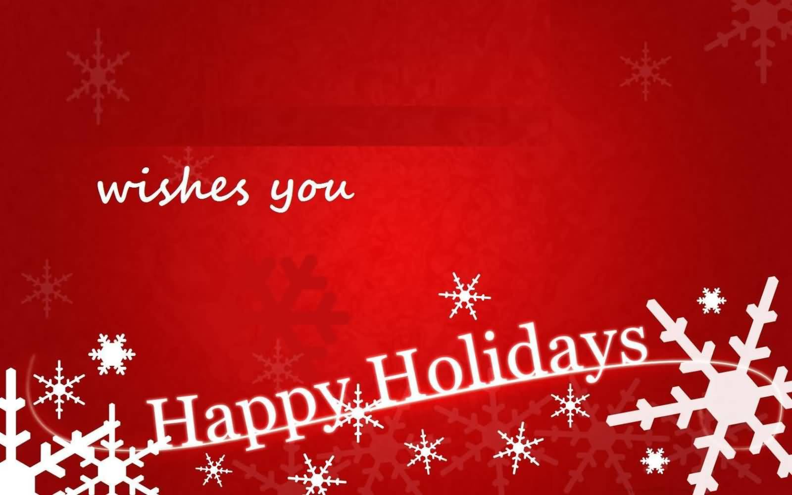 Wishes For Happy Holidays
