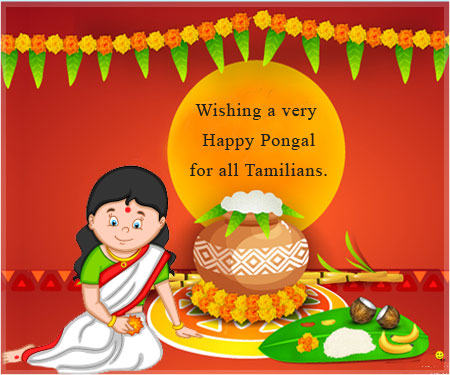 Wishing A Very Happy Pongal For All Tamilians