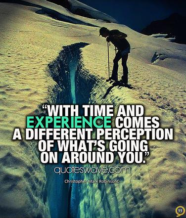 With time and experience comes a different perception of what’s going on around you. Chris Robinson