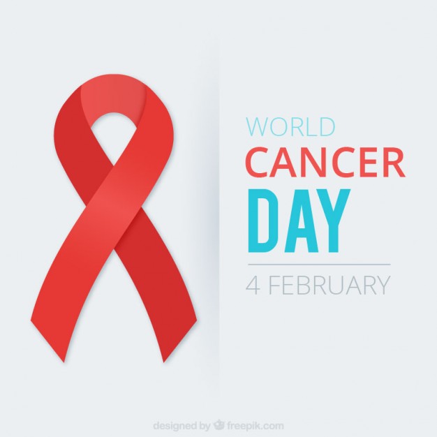 World Cancer Day 4 February Vector Illustration